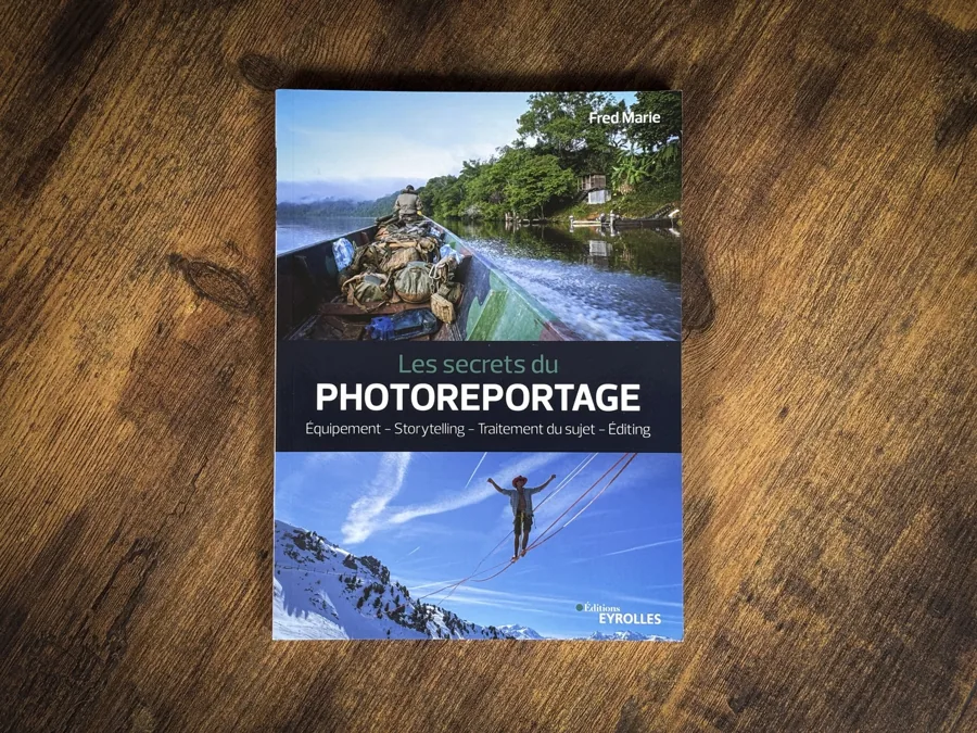 Cover of the book Les secrets du photoreportage by Fred Marie