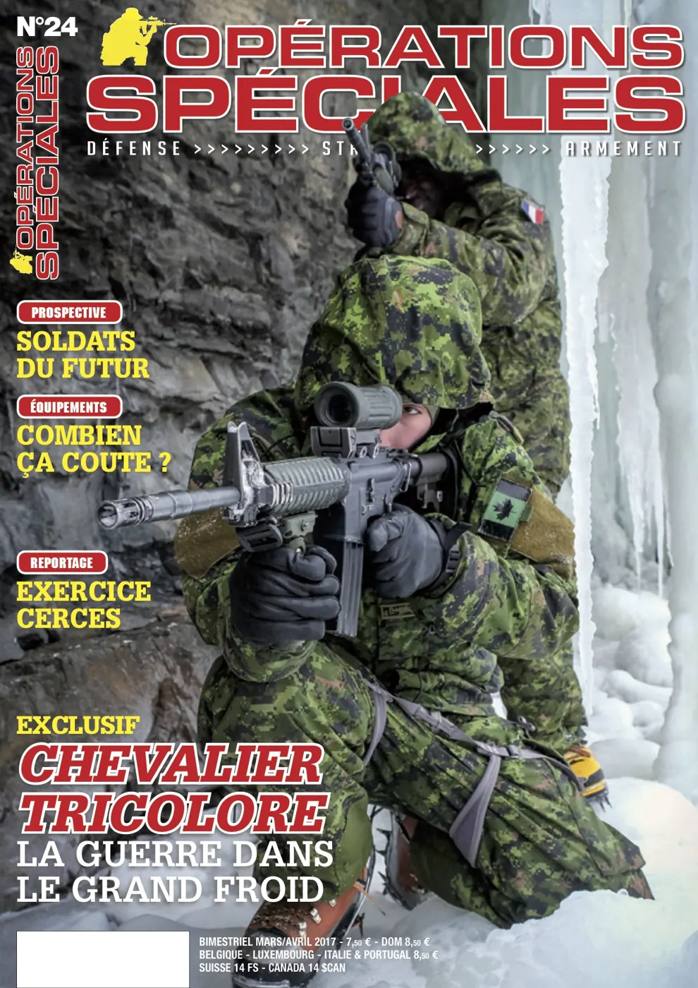 Magazine cover — photograph by Fred Marie