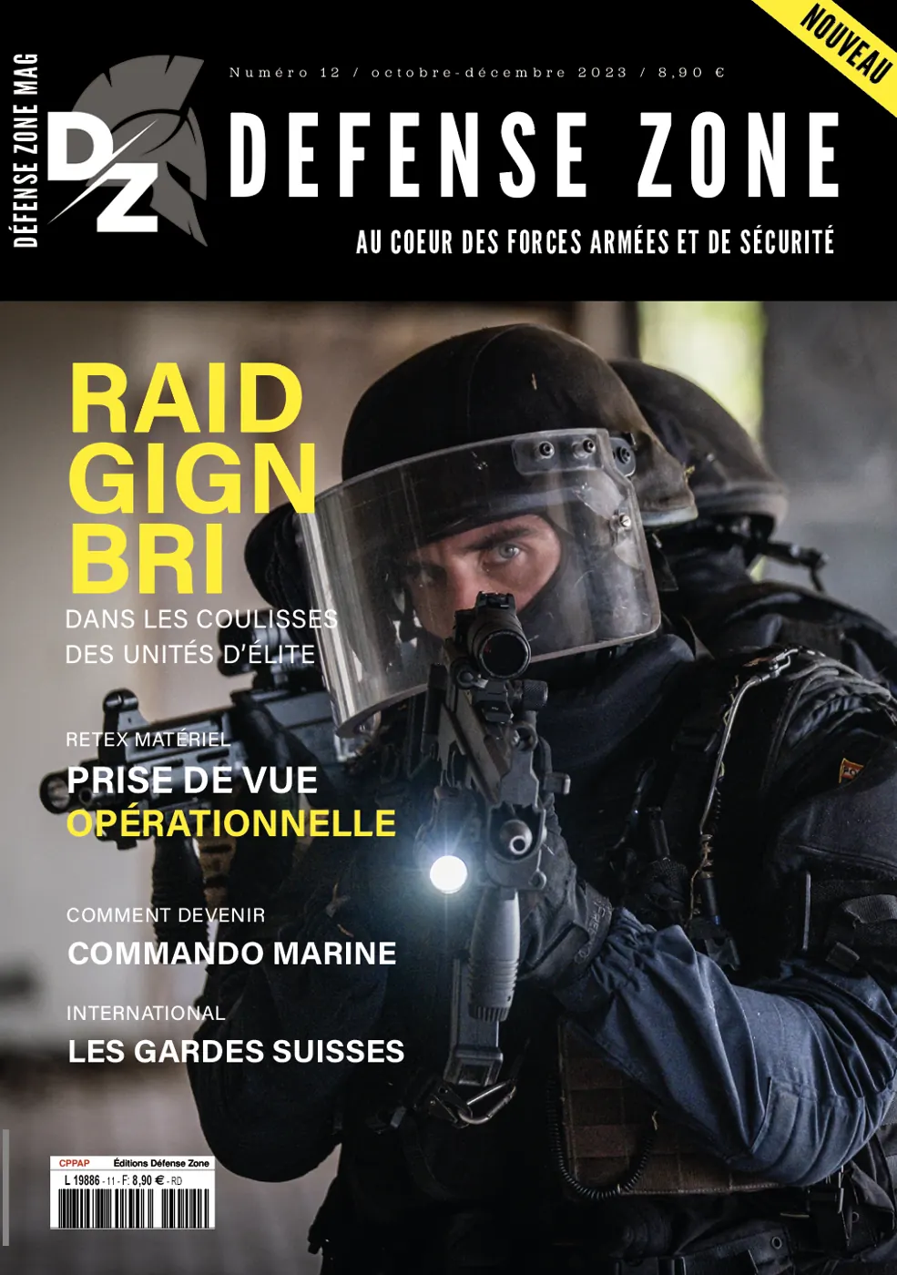 Press tearsheet — a report by Fred Marie published in the press