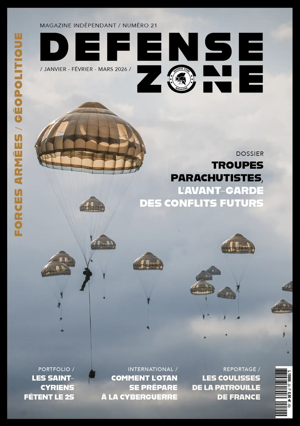 Press tearsheet — a report by Fred Marie published in the press