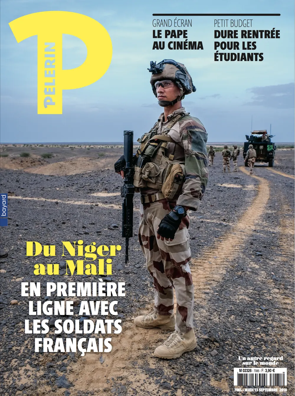 Cover of Le Pèlerin — photograph by Fred Marie