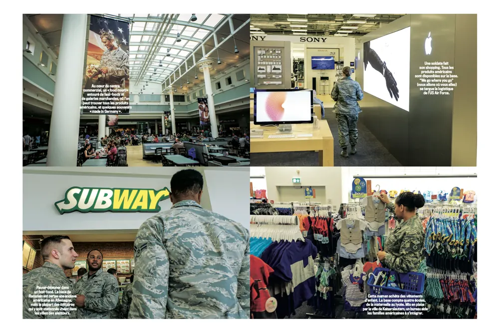 Press tearsheet — a report by Fred Marie published in the press