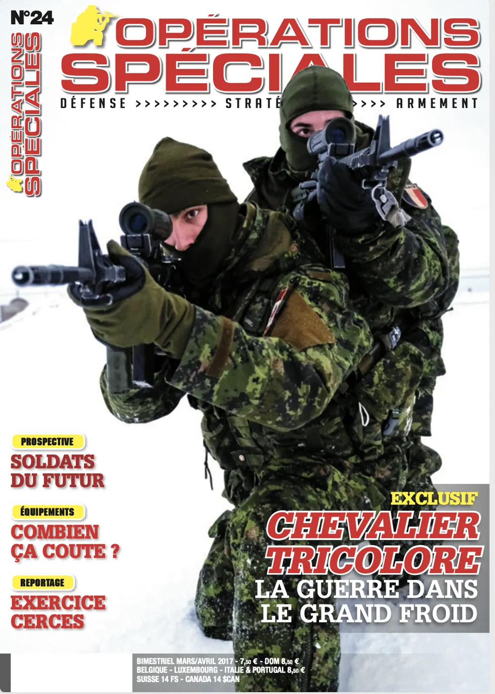 Press tearsheet — a report by Fred Marie published in the press