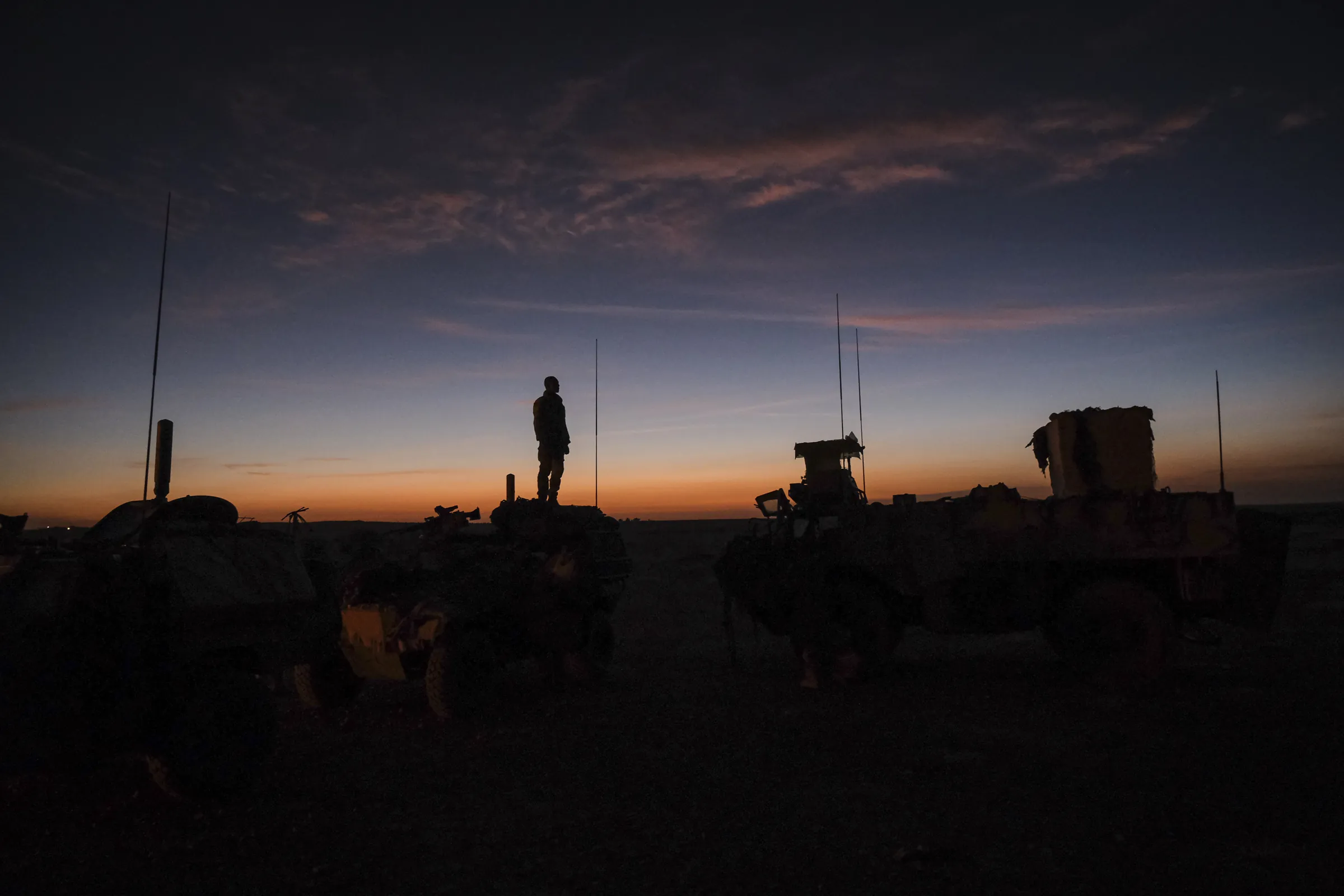 French forces during Barkhane Operation in the Sahel, April 2021
