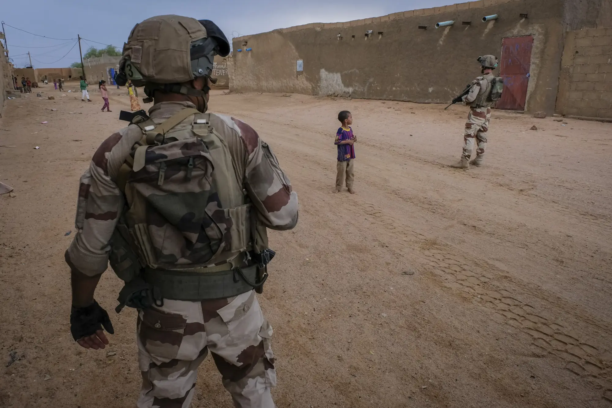 French forces in Kidal, northern Mali, during Barkhane Operation